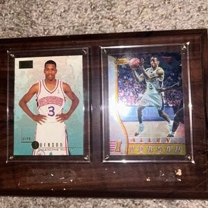 Allen Iverson Original rookie cards